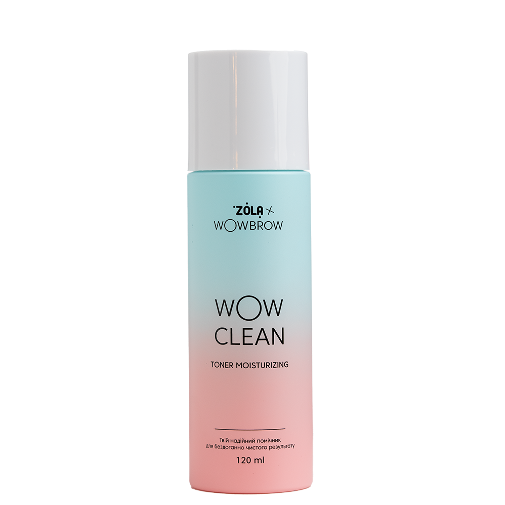 ZOLA x WowBrow Професійний очищуючий тонер для очей WOW CLEAN