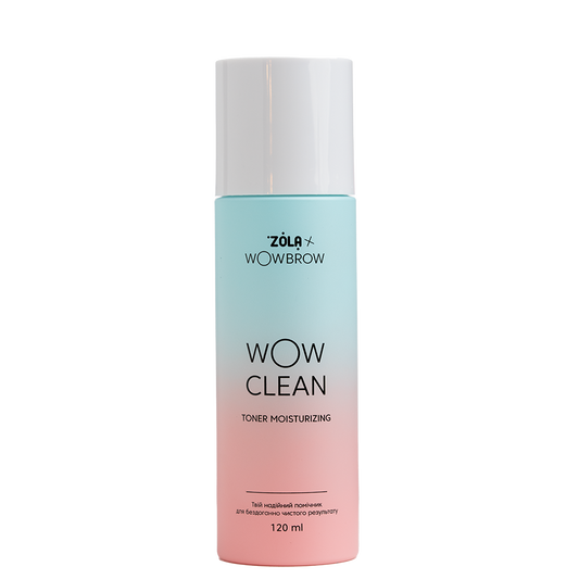 ZOLA x WowBrow Професійний очищуючий тонер для очей WOW CLEAN